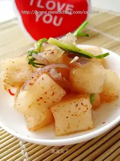 Korean spicy radish