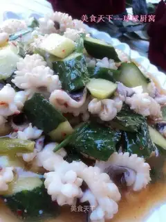 Hot and sour cuttlefish