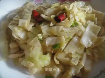 Hot and sour cabbage