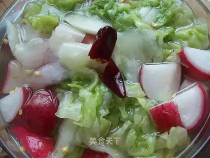 Hot and sour pickles