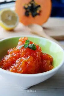 lemon papaya sauce