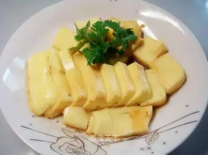 Homemade tender tofu