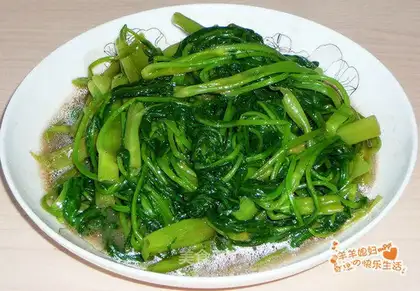 stir-fried vegetables with shrimp paste