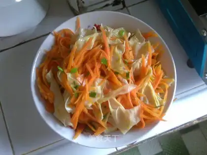 stir-fried tofu skin with carrot