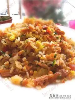 Home-cooked fried rice