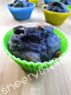 Purple sweet potato muffin