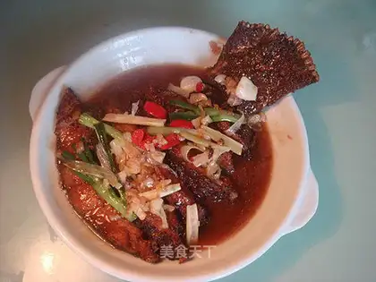 Braised Half Fish in Braised Sauce