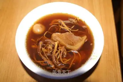 Fuling cocos Cordyceps Flower Soup