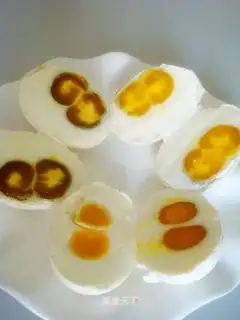 pickled double yellow eggs