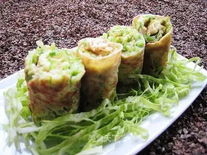 Cabbage egg roll