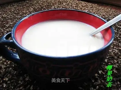 Coconut milk tea