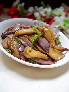 stir-fried eggplant with pepper