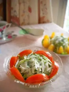 Mint vegetable salad