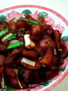 Dry roasted radish