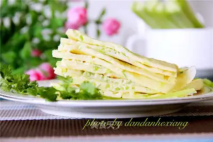 Cool cucumber cake