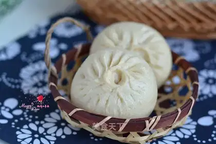 Plum and pork buns