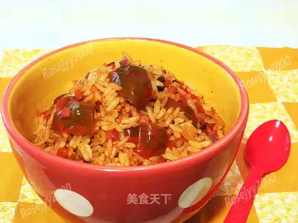 Tomato fried rice