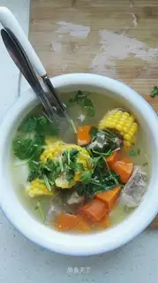 Powdered corn soup