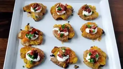 Western-style potato pie
