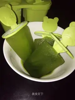 Blue popsicle