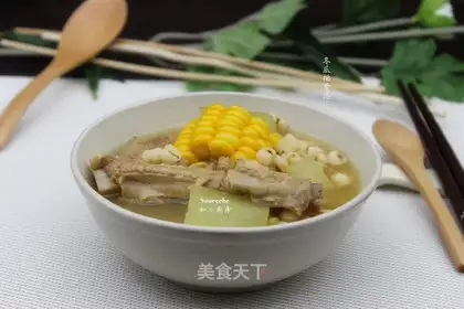 Pork bouquet soup