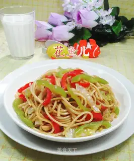 Pork gravy noodles