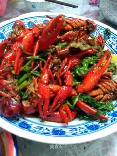 Spicy lobster
