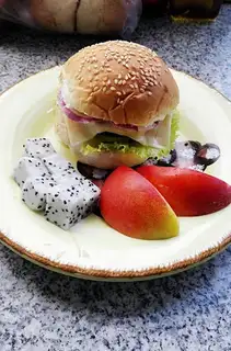 Beef and vegetable burgers