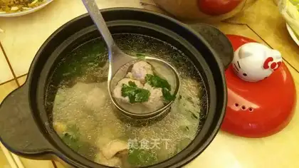 Duckball soup