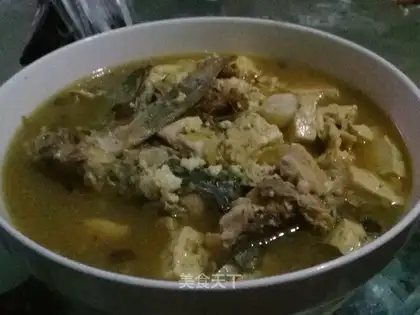 The tofu of the fish