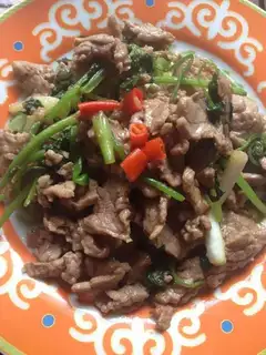 Thai little fried meat