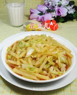 Spud with cabbage