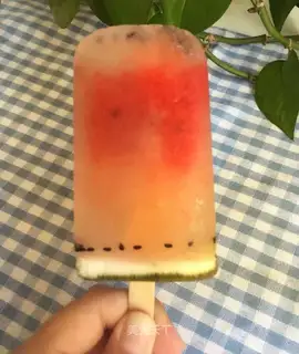 Watermelon popsicle