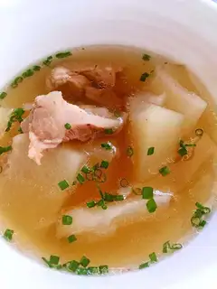 Pork bouquet soup