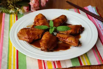 Coke chicken wings