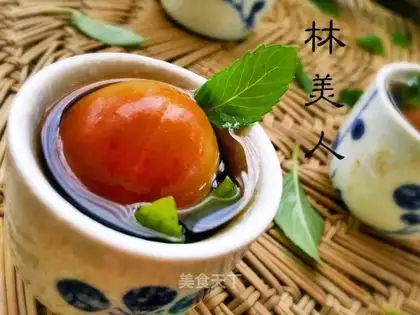 Blue plum wine