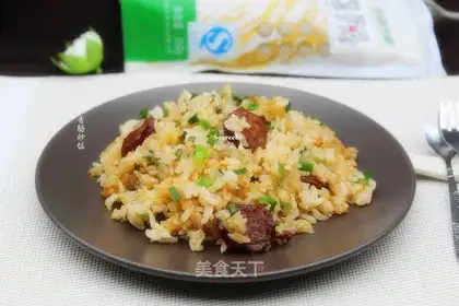Sausage fried rice