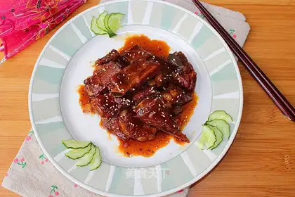 Sugar vinegar ribs