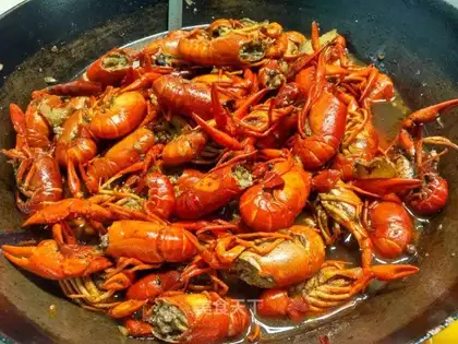 Spicy lobster