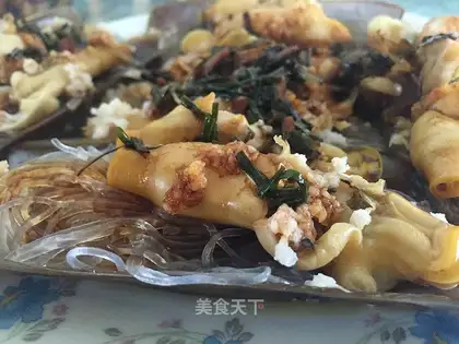 Garlic fan steams the king