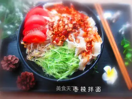 Spicy and cold noodles