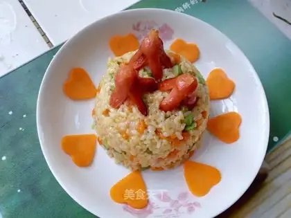 Delicious fried rice