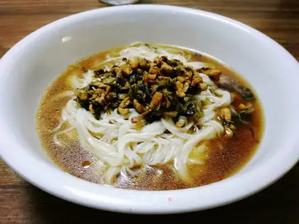 ♪ Snow veal noodles ♪