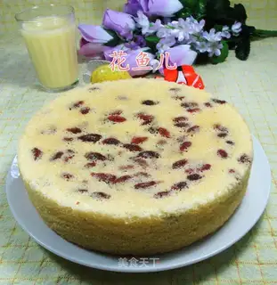 A steam cake