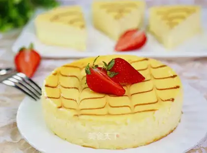 Marble cheesecake