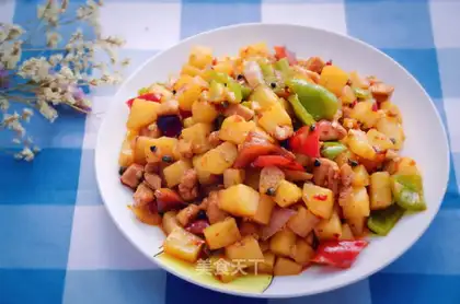 Potato chicken
