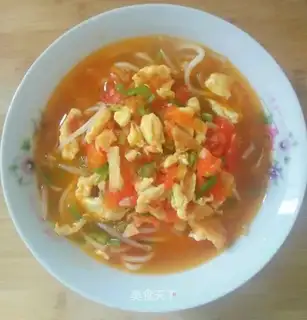 Tomato eggs for noodles