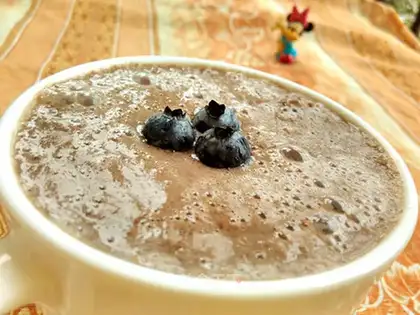 Blueberry banana, rye