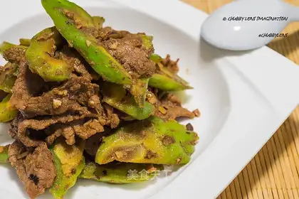Scorched beef