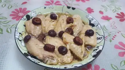 Red-tree steaming chicken